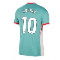 Atletico Madrid Angel Correa #10 Fußballbekleidung Auswärtstrikot 2024-25 Kurzarm